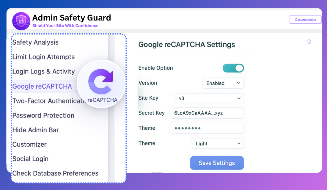 Google reCAPTCHA - Keep Bots Out, Let Users In