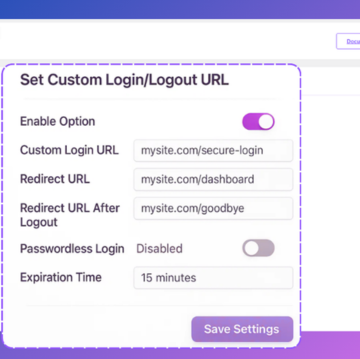 Custom Login Logout URL - Guide Users Where You Want Them