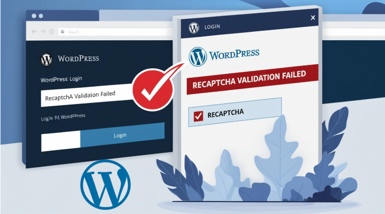 How to fix reCAPTCHA validation failed errors on wordpress