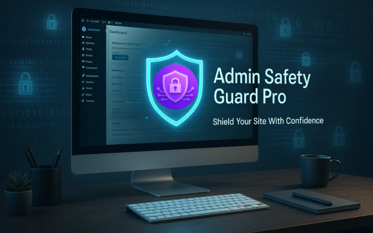 Admin Safety Guard Pro Plugin to Enhance Your WordPress Security