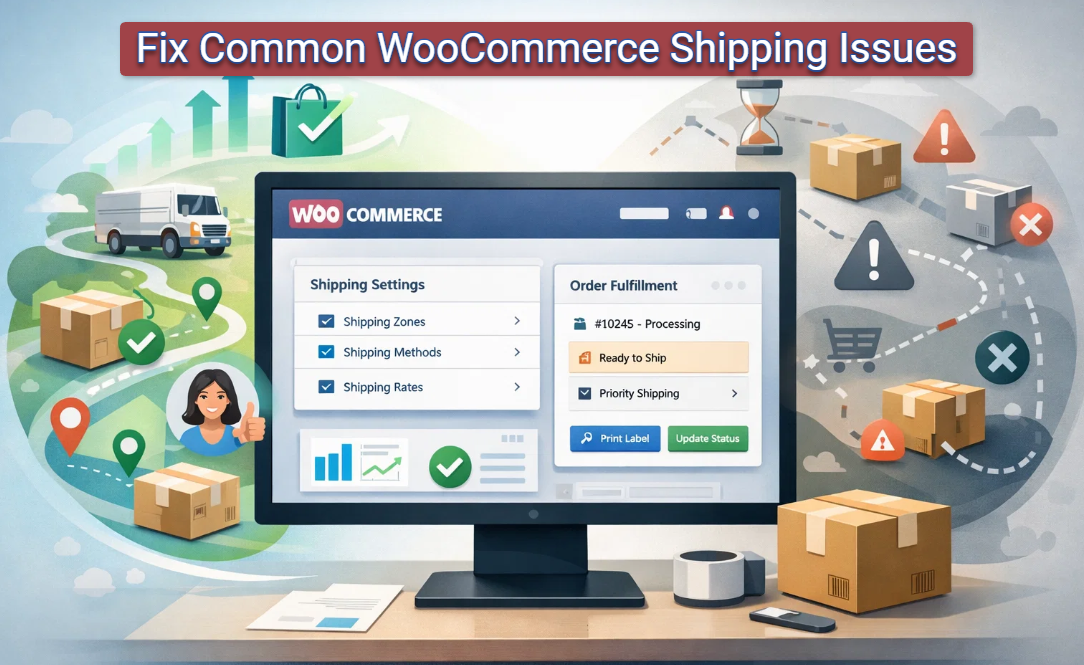 Fix common WooCommerce shipping issues