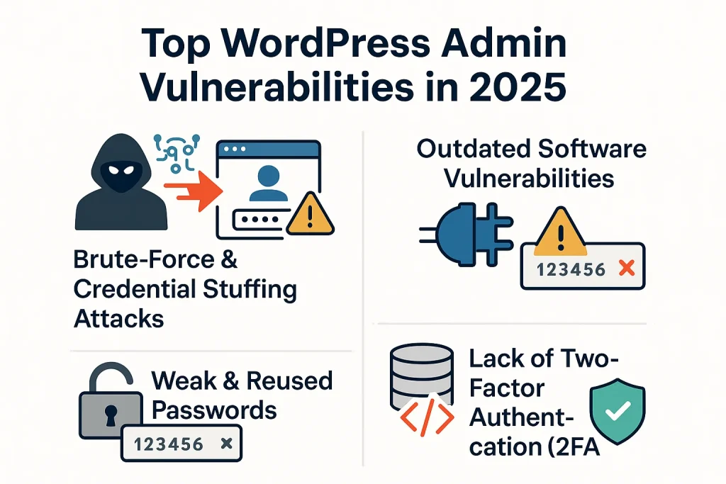 Top WordPress Admin Vulnerabilities in 2025