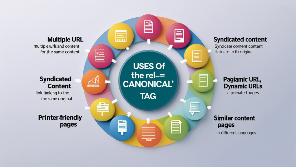 The use cases of the rel="canonical" tag