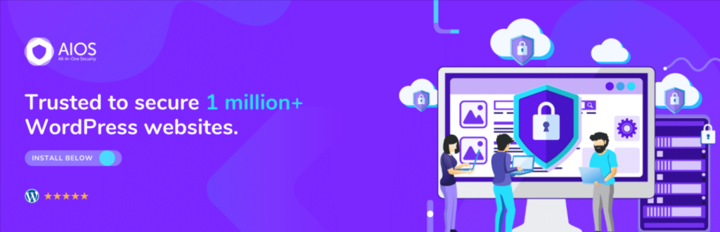 All in one security for WordPress admin security